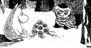Illustration from Moominland Midwinter