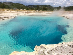 Photo of a hot spring.