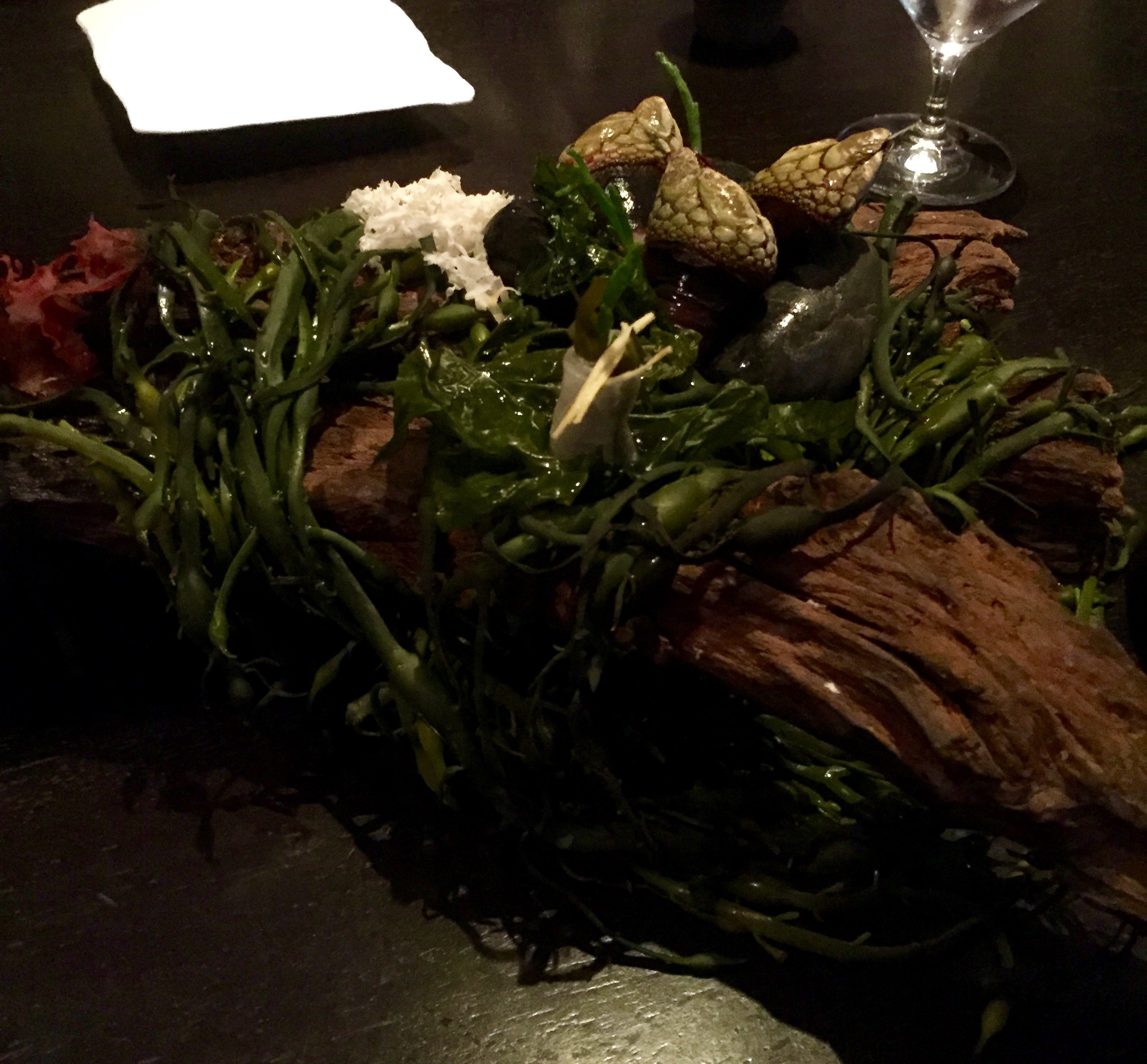 Picture of a course at Alinea